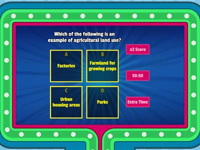 Land use   (Quiz)