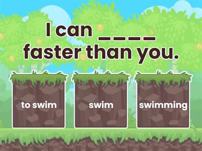 Gerund or infinitive?