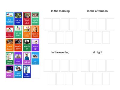 Daily routine - abbinamento