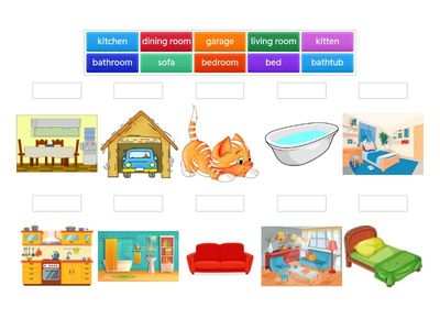 Cambridge Primary 2B My Home Vocabulary 