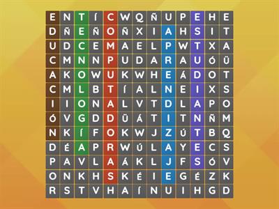 Alumna: Celeste Guevara /  Juego: Sopa De Letras