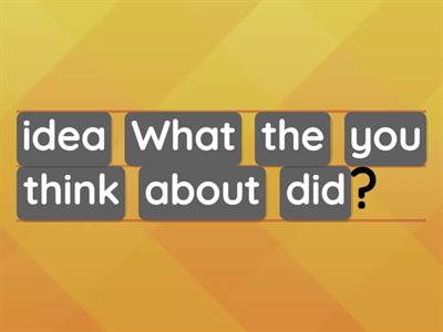 Simple past - Interrogative form