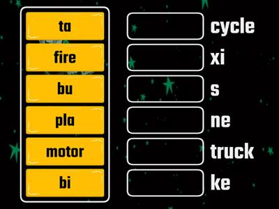 Forms of transportation 