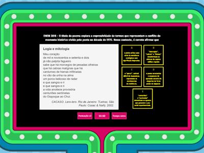 Habilidade: Inferir informações implícitas e  Identificar recursos semânticos e expressivos de figuras de linguagem