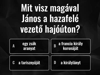  János vitéz 17-18.fejezet A szomorú hír