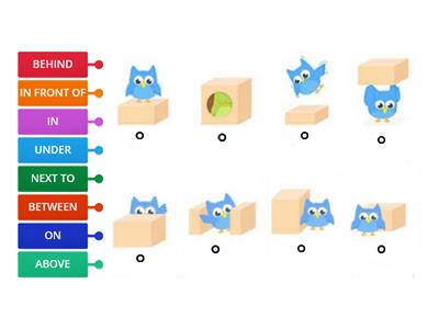 Prepositions of place