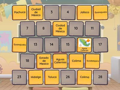 Middle States and Capitals 