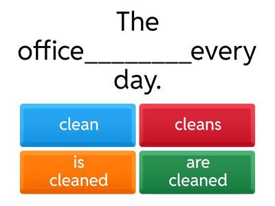 Passive Voice - Present Simple