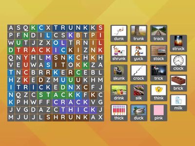 -ck/k Wordsearch