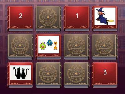 Halloween number recognition to 6