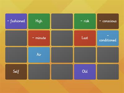 C1: Compound Adjectives 1