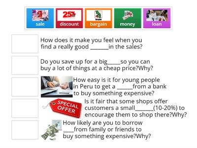 Money and shopping Unit 3 Intermediate I