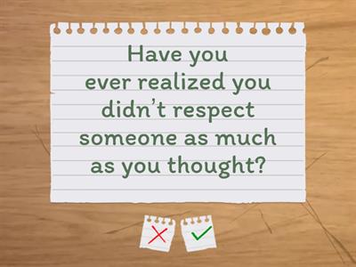 Friendship & Relationships Teens/Adults Discussion