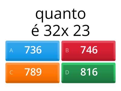 Multiplicação 