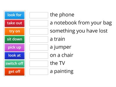 Phrasal Verbs 