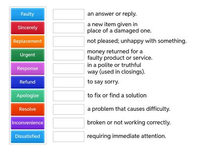 Writing a Letter of Complaint