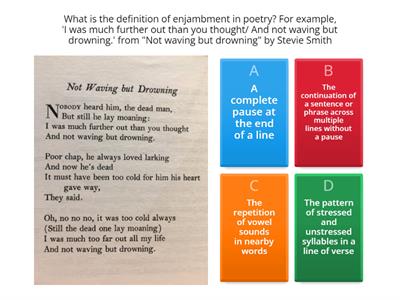 Lit312 Structure Techniques in Poetry