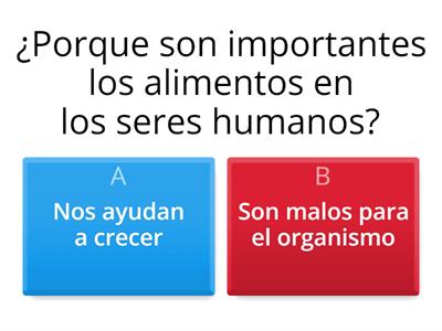 La Clasificación de los Alimentos 