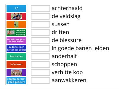 De finale thema 6: woordenschat oefening 16