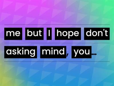 Taboo conversation topics