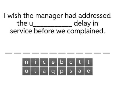 Open World B2 Unit 7 Vocabulary