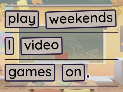 Put the sentences in order