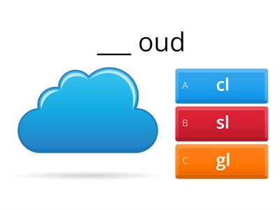 AS 2 Unit 6 Phonics: cl, sl, gl