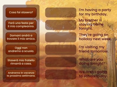 PRESENT CONTINUOUS FOR  FUTURE ARRANGEMENTS - (PER EVENTI PREPARATI/ORGANIZZATI)  1