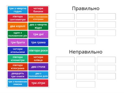 Поєднання числівника з іменником