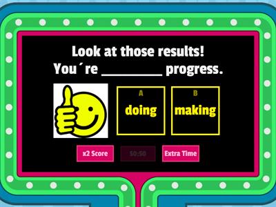 Vocabulary - Gold Experience A2+