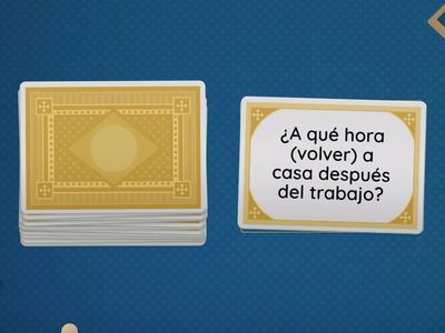 Presente/cambio vocálico/preguntas