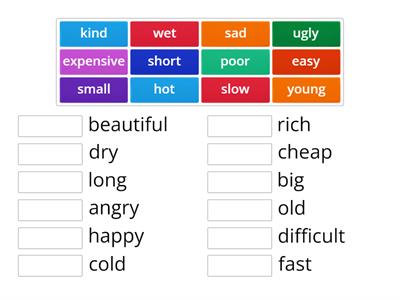 Antonyms