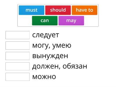 Modal verbs