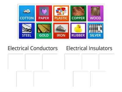 Sorting Conductors and Insulators