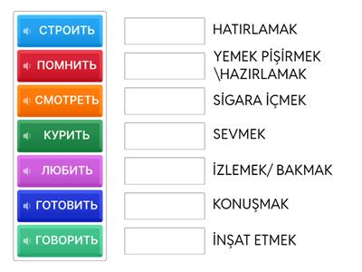 Глаголы II группа