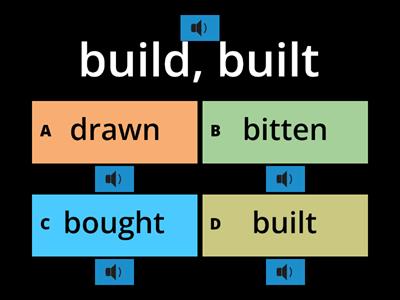 83 czasowniki nieregularne (angielski) - 1i2 forma VS 3 forma - English irregular verbs 1st&2nd form VS 3rd form 