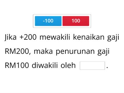 MATEMATIK TINGKATAN 1 INTEGER