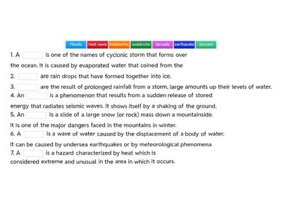 Natural disasters, Karpiuk 10