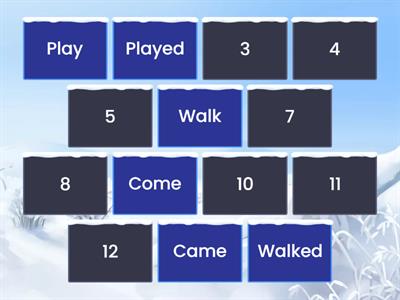 Regular and Irregular Verbs