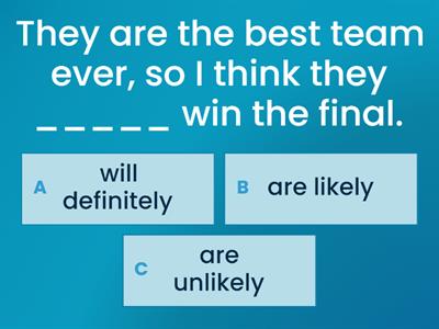 SpeakOut Upper 3rd U2.1 probability