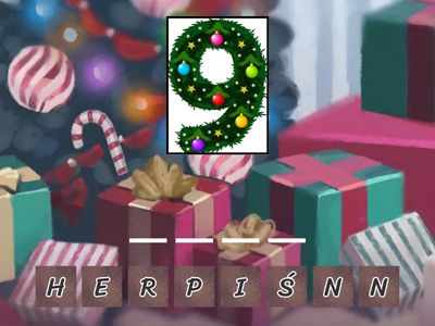 Numbers 1-10 - Xmas Edition