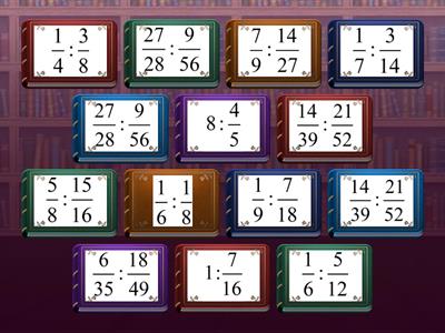 М6 Ділення звичайних дробів