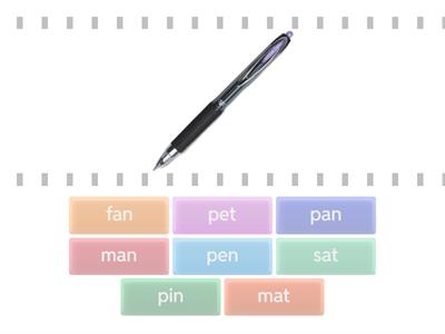 CVC Find the Match - early sounds/letters