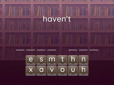  Spell Contractions with Not