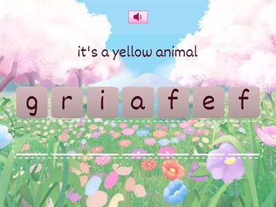 English One: Animals