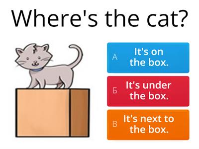 Prepositions of Place