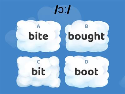 Pronunciation exercise