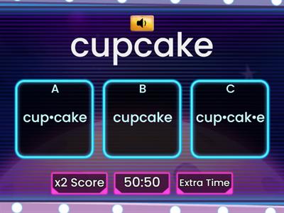 CVe Syllabication Quiz Show