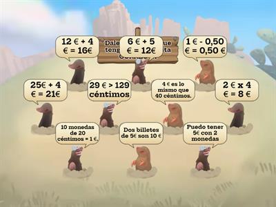 Cálculo mental: uso del €