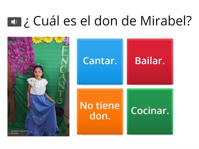 ENCANTO EN CUARTO GRADO